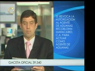 Aspectos más resaltantes de la Gaceta Oficial del día de hoy