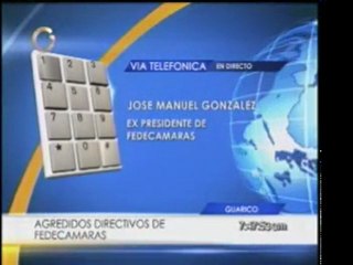 Miembros de la directiva de Fedecámaras sufrieron un atentad