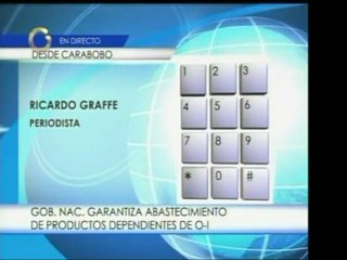 Gobierno nacional garantiza el suministro de proudctos a los