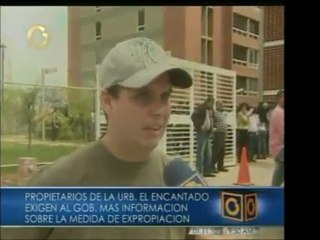 Propietarios de la Urb. El Encantado, una de las expropiadas