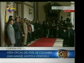 Download Video: Presidentes Santos y Chavez emiten palabras de apertura en s