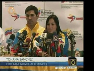 Los campeones mundiales de katá en Karate, Antonio Díaz y Yo