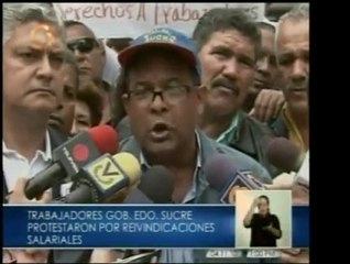Desde Sucre hasta la AN, en Caracas, viajaron trabajadores d