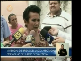 Dede Aragua personas que viven en las adyacencias del Lago d