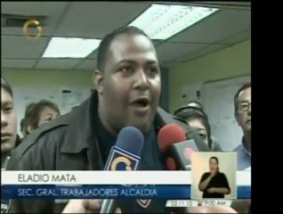 Trabajadores del ayuntamiento de la Alc. Metropolitana lleva