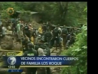 Más detalles de las consecuencias del derrumbe de un cerro y