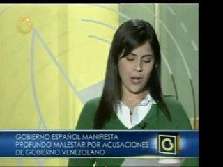 Gobierno español expresó su "profundo malestar" por las acus