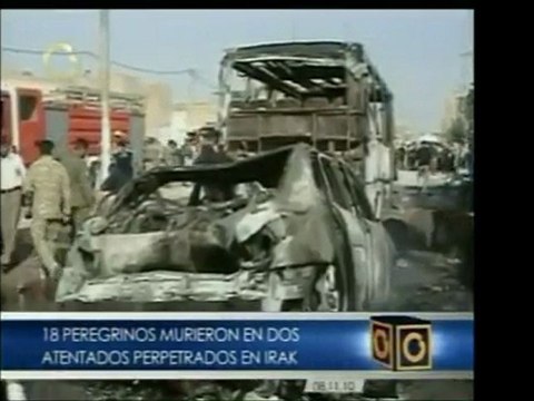 En Irak un atentado terrorista por parte de los sunitas mató