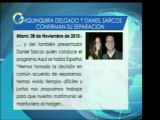Los animadores Daniel Sarcos y Chiquinquirá Delgado confirma