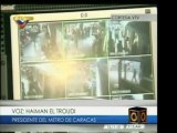 Pdte. del Metro de Caracas, Haiman El Troudi, informa cómo s