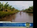 El último reporte desde la Guajira, edo. Zulia, habla de 206