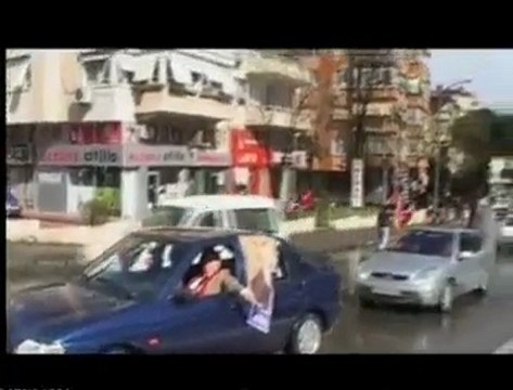 HEPAR SEÇİM KONVOYU BOSTANCIDA 10 Nisan 2011