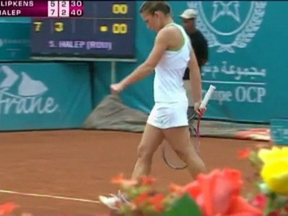 Fes - Halep im Finale