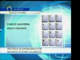 Miembros del gremio de la salud de Táchira se concentran en