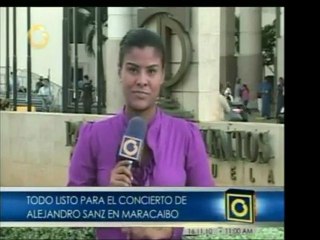 Alejandro Sanz ya se encuentra en Venezuela en vísperas de s