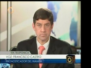 El Inameh da su pronóstico para el clima sobre el territorio