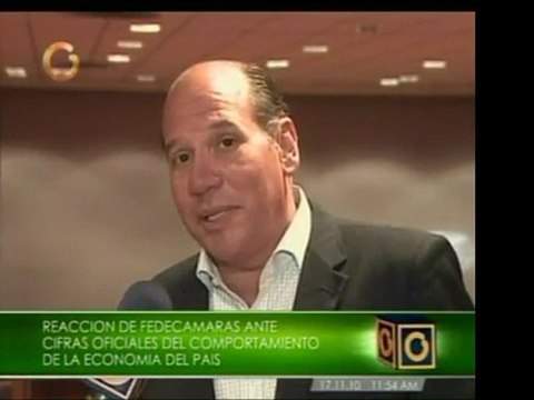 Pdte. de la Com. de Economía de Fedecámaras, Jorge botti, de