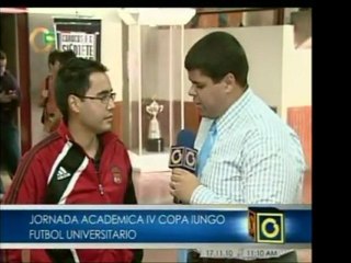 Especialista en derecho deportivo Antonio Quintero y el Gte.