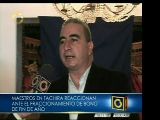 La Federación Ven. de Maestros en Táchira considera un golpe