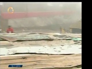 Las lluvias han afectado diversas comunidades populares en e
