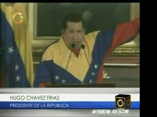Frases resaltantes del llamado del Pdte. Chavez a la Fuerza