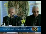 La Conferencia Episcopal Venezolana rechaza la Habilitante c
