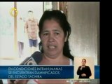 Damnificados en Táchira deploran sus condiciones actuales y