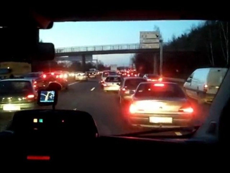 ASSU dans les bouchons à Rennes (Ille et Vilaine)