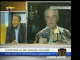 El dip. de la Comisión de Medios, Manuel Villalba, y dip. al