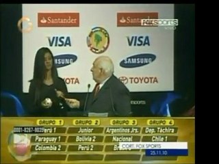 Sorteo de los clubes venezolanos para la Copa Libertadores 2