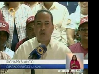 Richard Blanco, de ABP, envía un mensaje al Presidente Chave