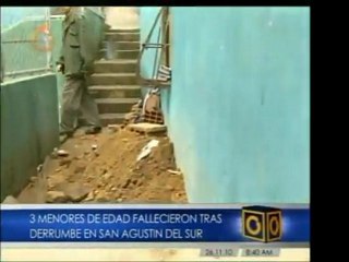 En San Agustín del Sur, sector El Manguito, las lluvias prov