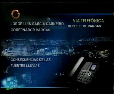 El gobernador del estado Vargas, Jorge Luis García Carneiro,