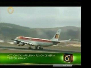 Accionistas aprobaron la fusión de las aerolíneas Iberia y B