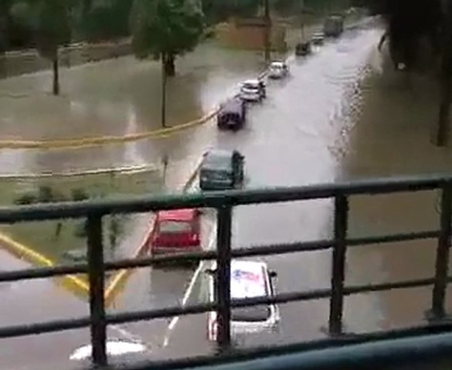 Imágenes de las lluvias en Caracas
