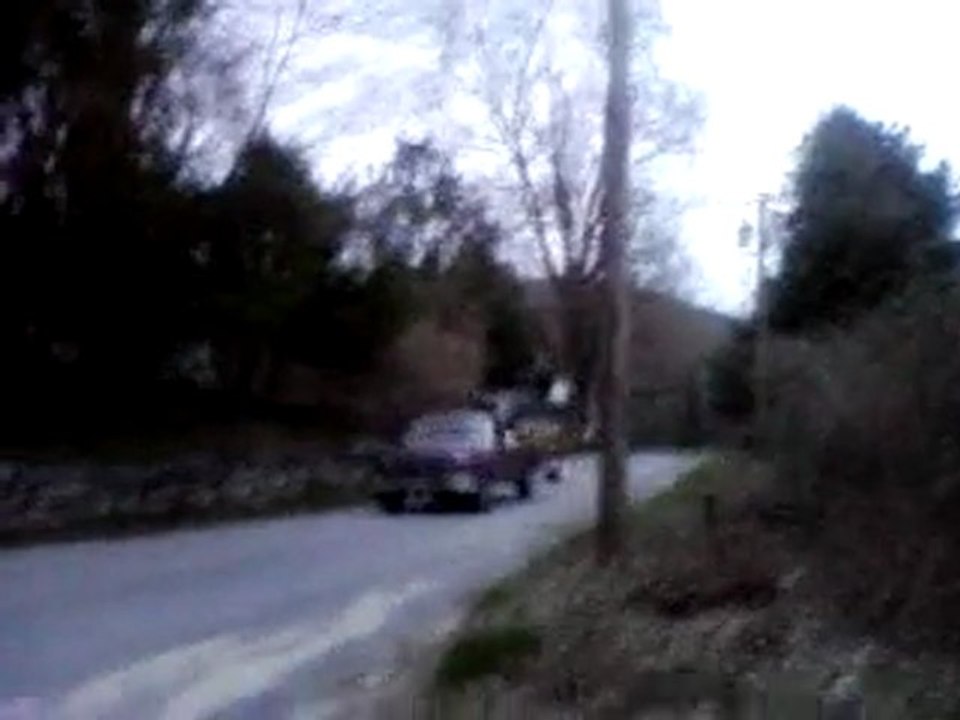 Sled on pavement