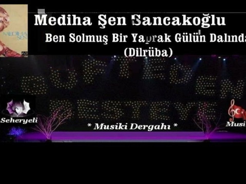 Mediha Şen Sancakoğlu /Ben Solmuş Bir Yaprak Gülün Dalında(Dilrüba) (Musıki Dergahı)