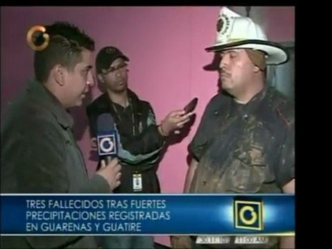 Bomberos de Guarenas y Guatire informan de la muerte de tres