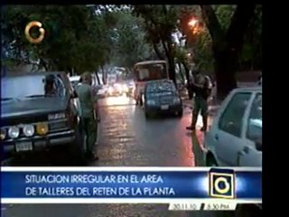 Situación irregular en el Retén La Planta, en Caracas