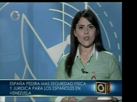 Ministra de Asuntos Exteriores pedirá a Venezuela más seguri