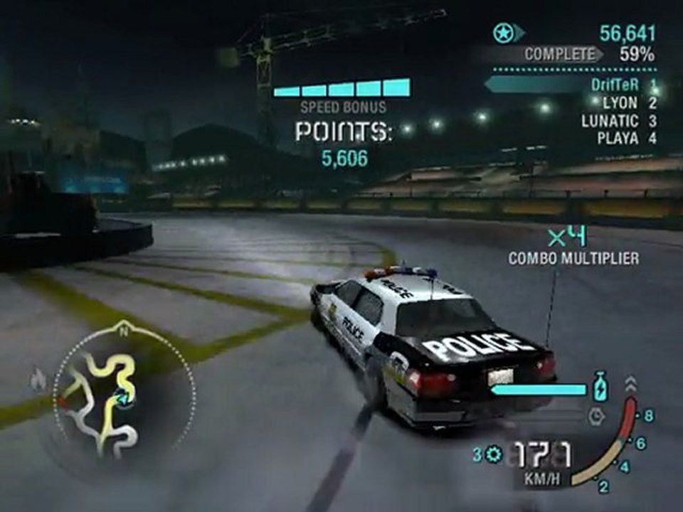 NFS Carbon - Drift with PD car