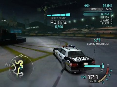 NFS Carbon - Drift with PD car
