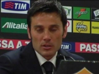 Roma, le parole di Montella nel dopo-partita