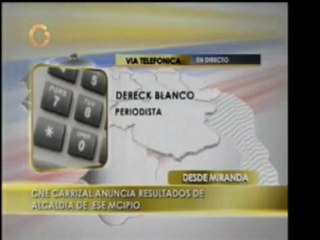 José Luis Rodríguez fue electo alcalde del municipio Carriza