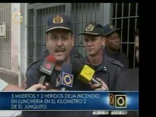 Tres personas murieron y dos están heridas por incendio en u
