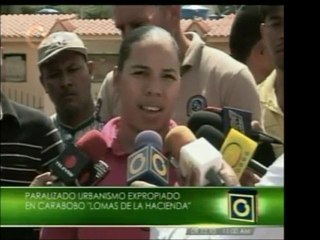 Obreros de construcción de un urbanismo expropiado en Carabo