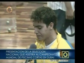 Impresiones de los atletas que representarán a Venezuela en