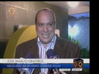 Abogado de la jueza Afiuni: esperamos que el estado venezola