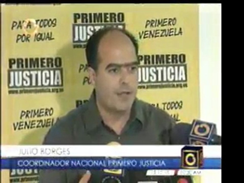 Julio Borges: "Presidente sólo busca más poder sobre el pueb