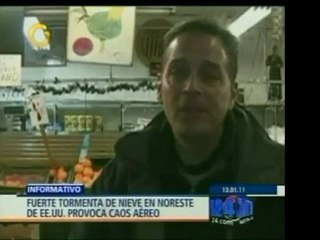 Estados Unidos sufre los estragos de las nevadas más fuertes
